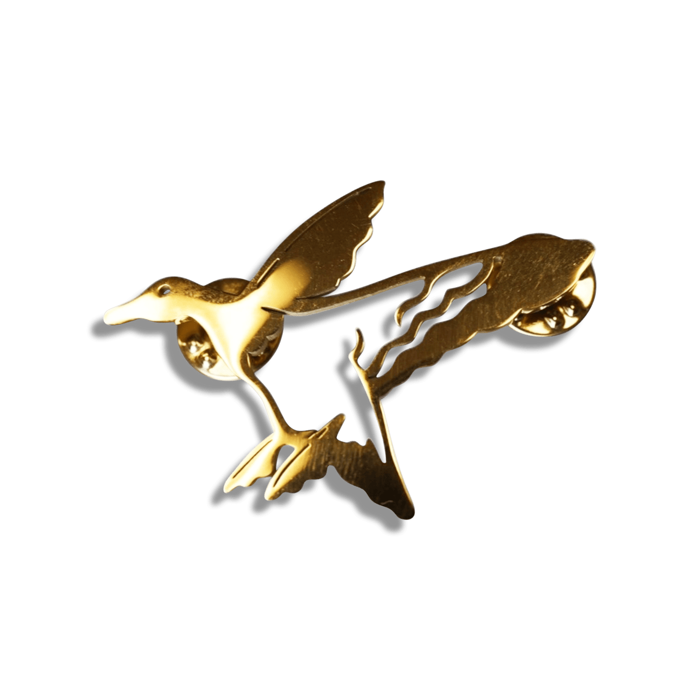 Bird Lapel Pin (Carolina Gold) - SweetGrass Clothing Company