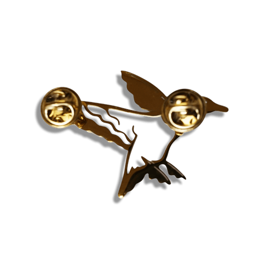 Bird Lapel Pin (Carolina Gold) - SweetGrass Clothing Company
