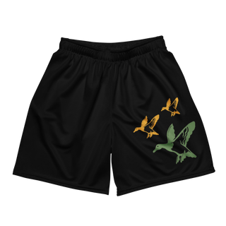 Carolina Gold Ballin' Shorts (Black) - SweetGrass Clothing Company