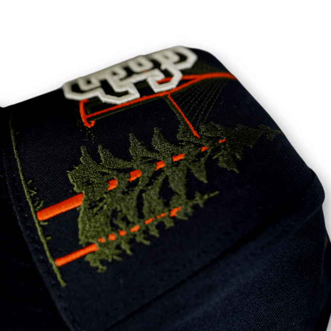 Cooper River Night Snapback - SweetGrass Clothing Company
