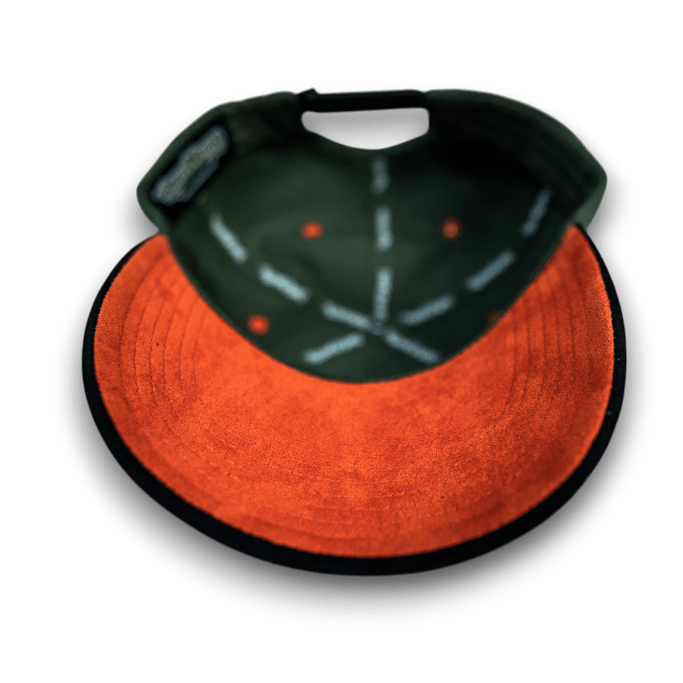 Olive Sunset Snapback - SweetGrass Clothing Company