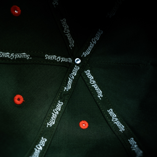 Olive Sunset Snapback - SweetGrass Clothing Company