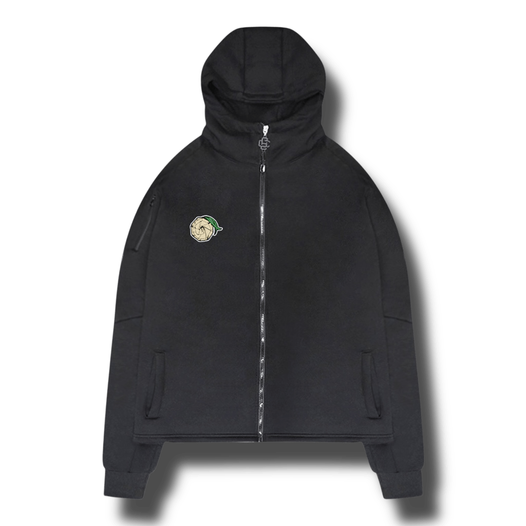 Tek Hoodie (Blk) - SweetGrass Clothing Company