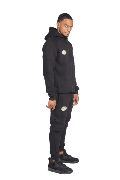 Tek Hoodie (Blk) - SweetGrass Clothing Company