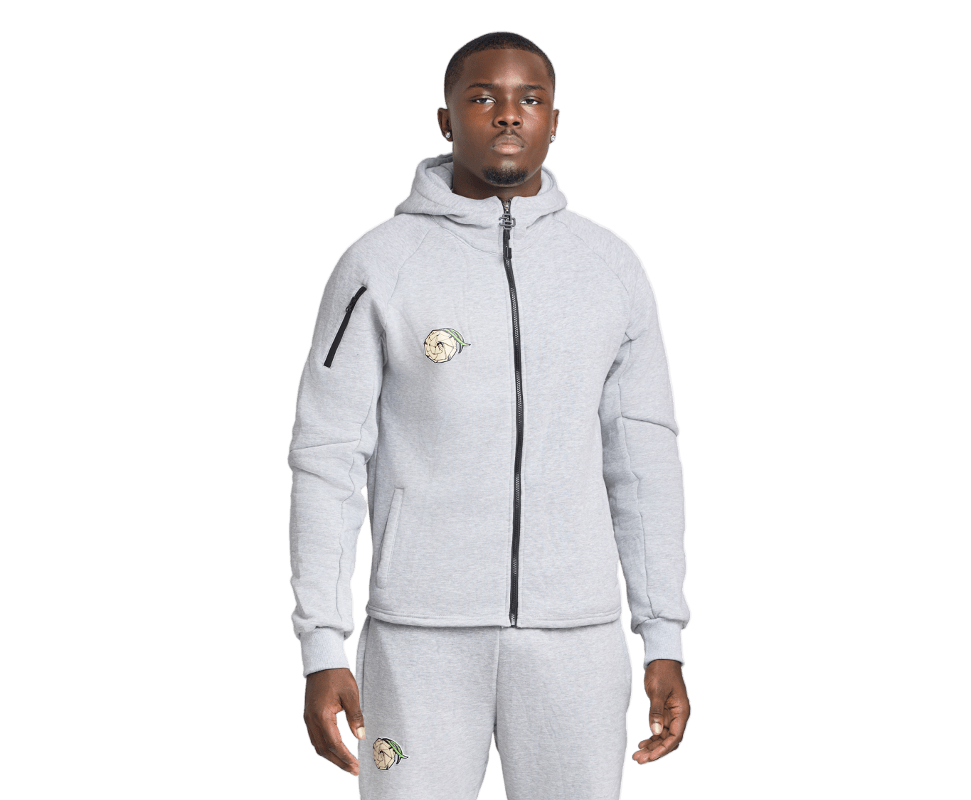 Tek Hoodie (Grey) - SweetGrass Clothing Company