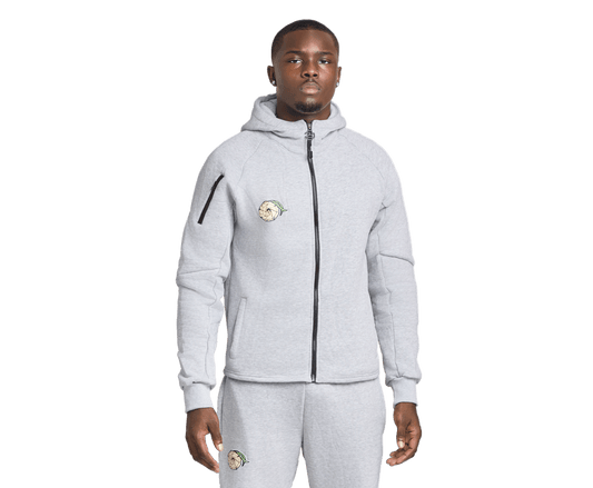 Tek Hoodie (Grey) - SweetGrass Clothing Company